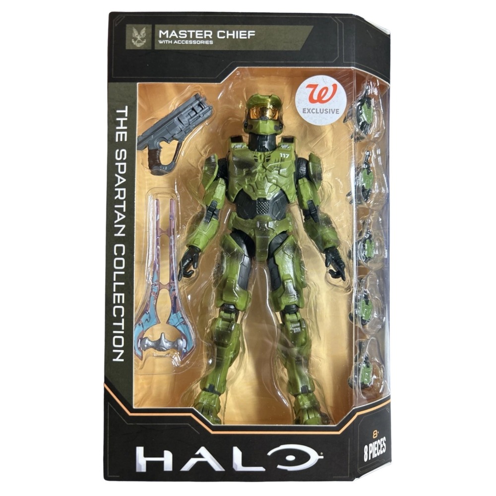 Halo Spartan Collection Master Chief Figure w/ Accessories‎ Walgreens Exclusive